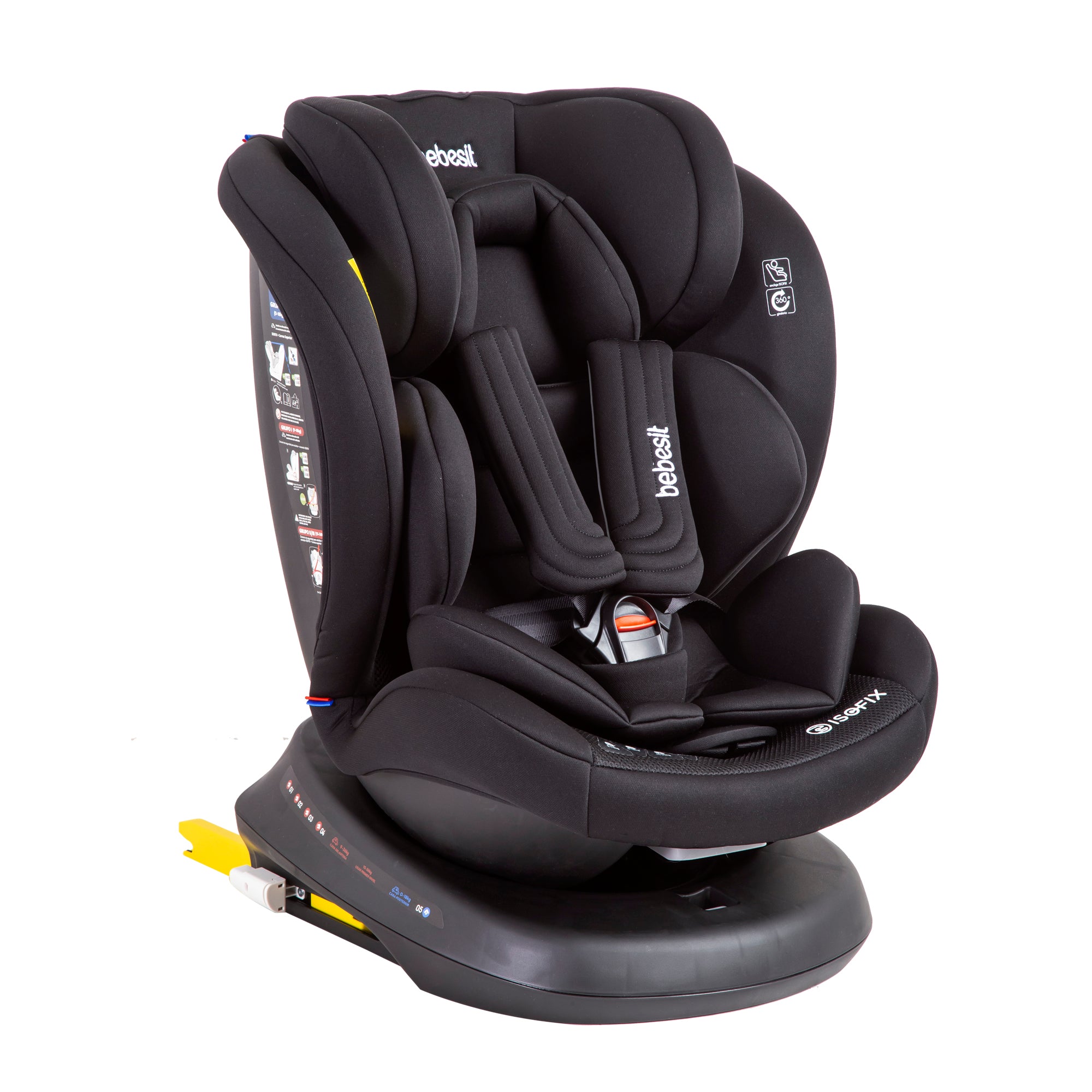 Silla de Auto Convertible Supra 360° Negra