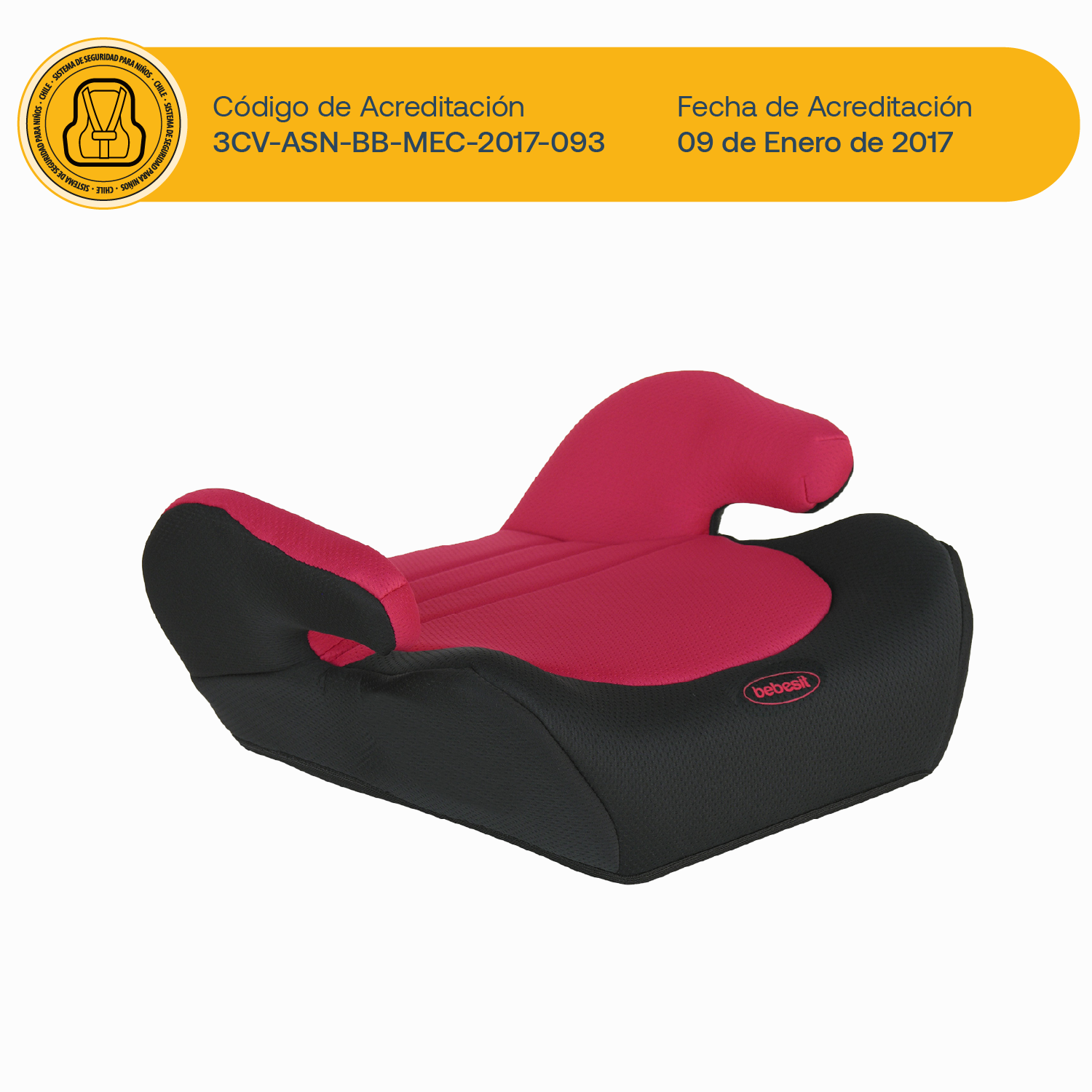 Alzador Booster Rojo Bebesit