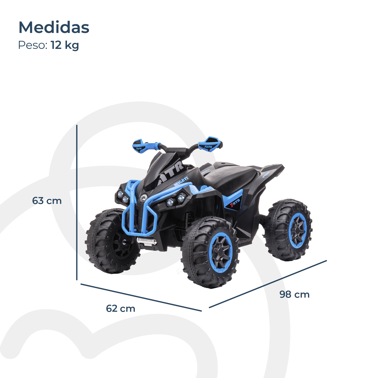 Cuatrimoto Sport Road Azul