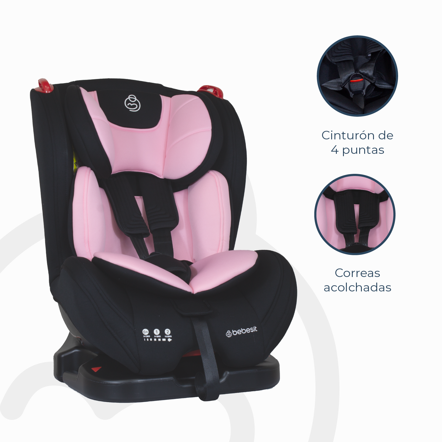 Silla de Auto Convertible Ara Next Rosa