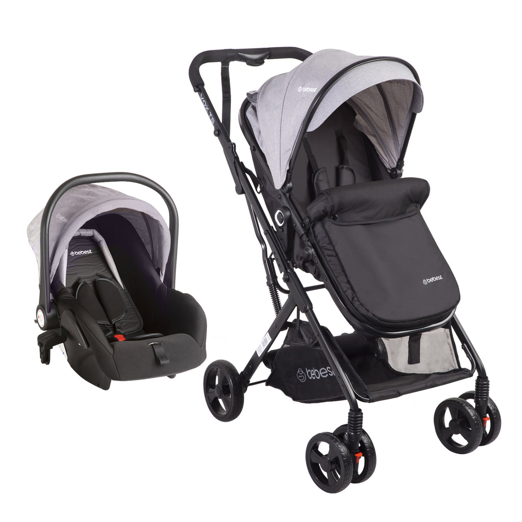 Coche Cuna travel system Vox Gris — Bebesit