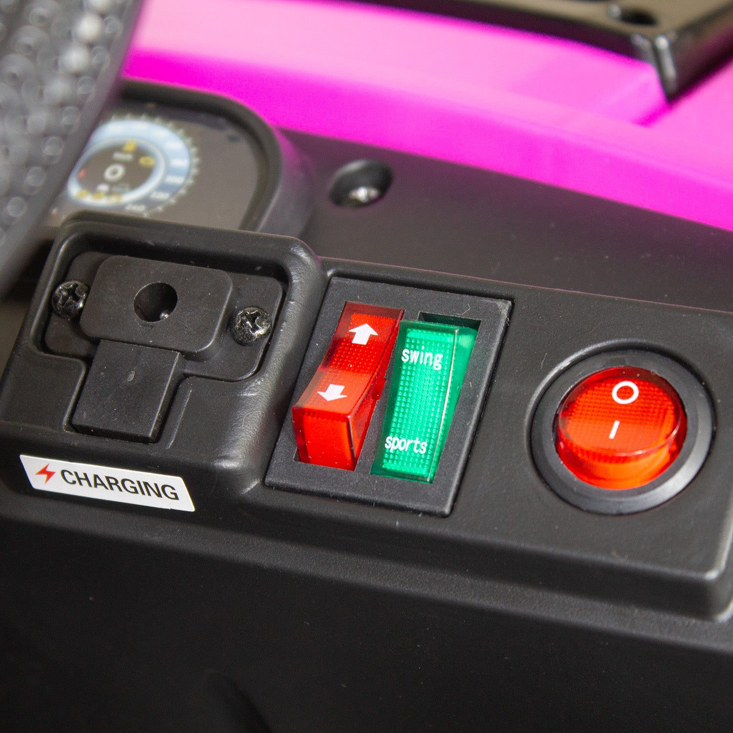 Auto Eléctrico Buggy Adventurer Niñas Infantil Rosado