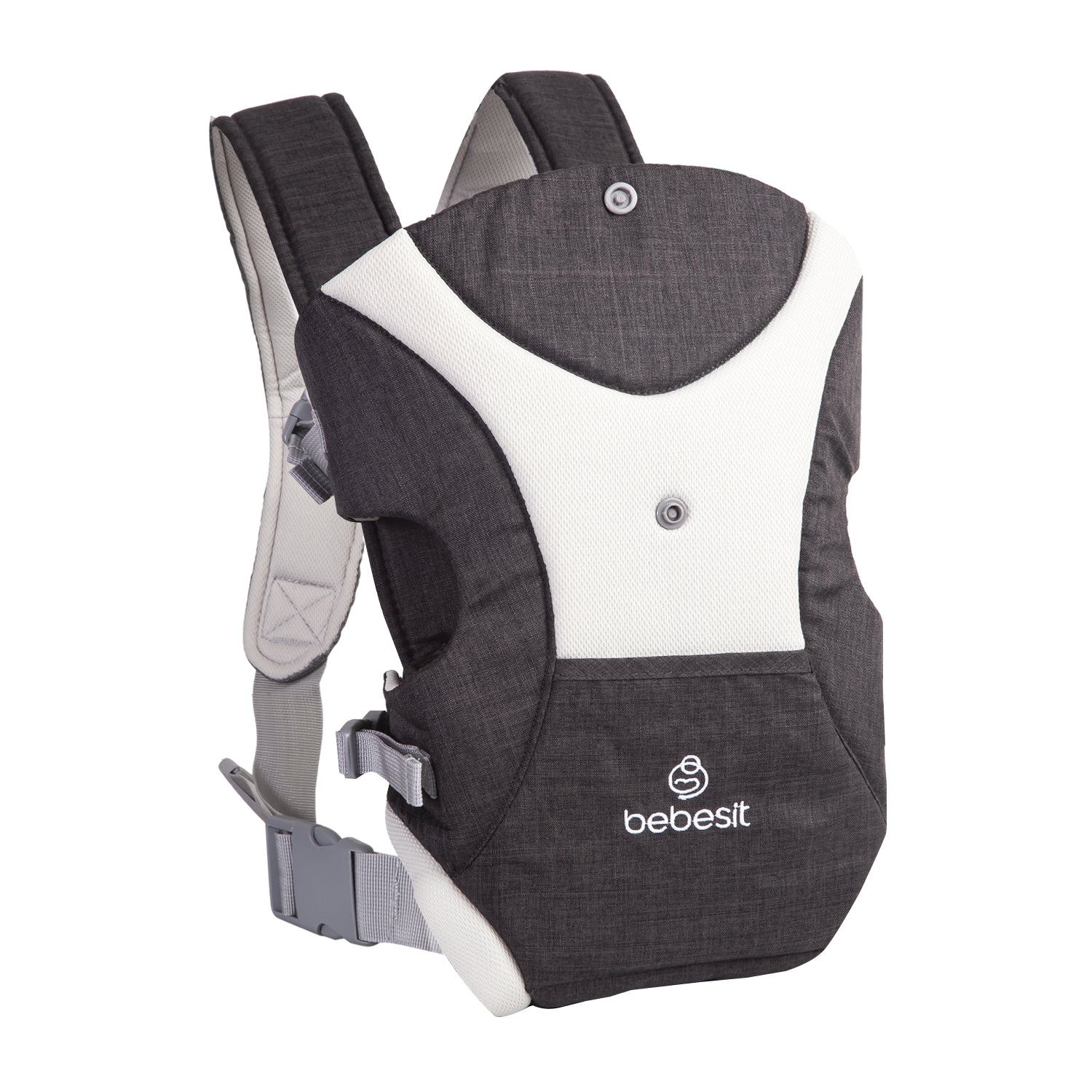 Portabebés 3 posiciones en 1 Negra