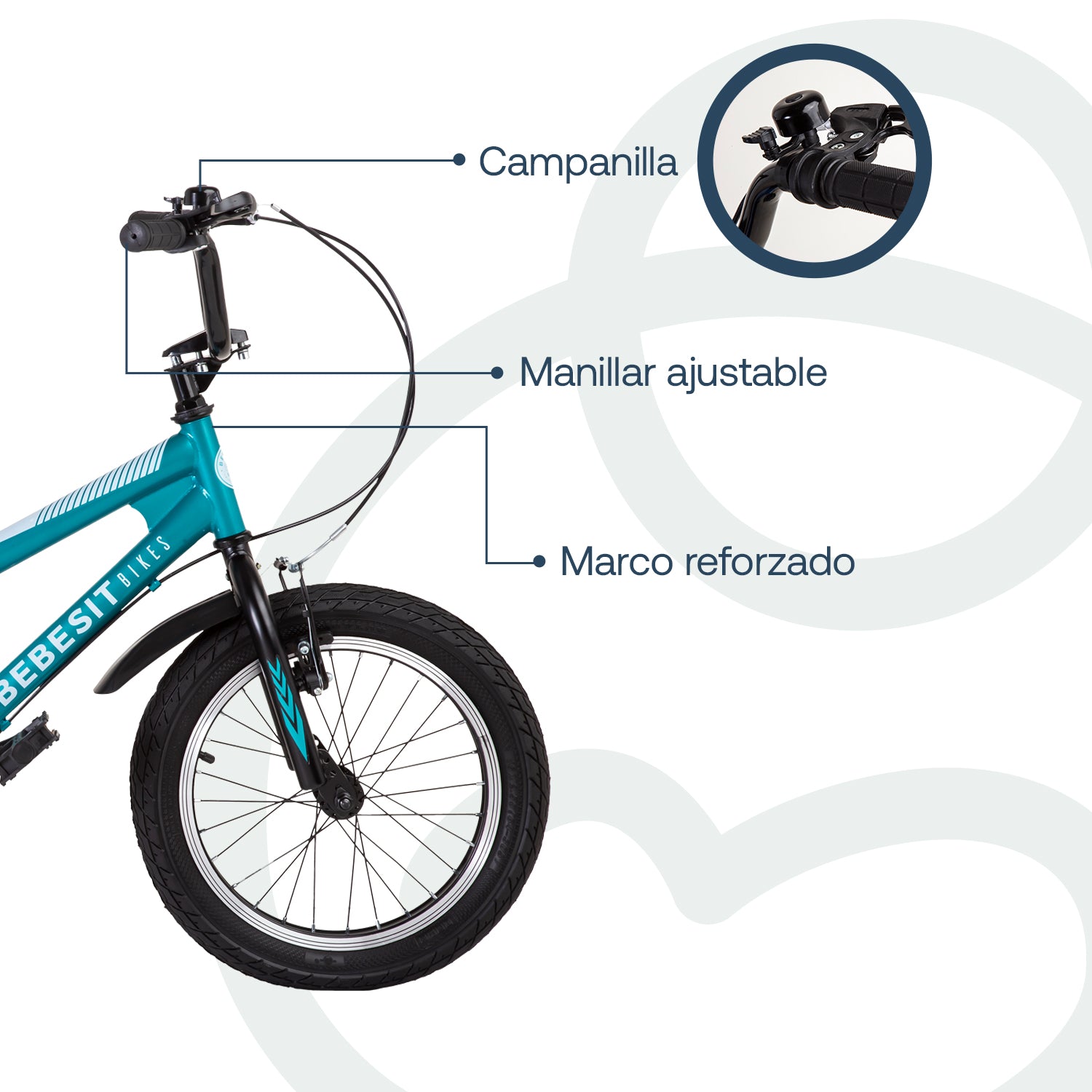 Bicicleta Infantil Canyon  Aro 16 Verde