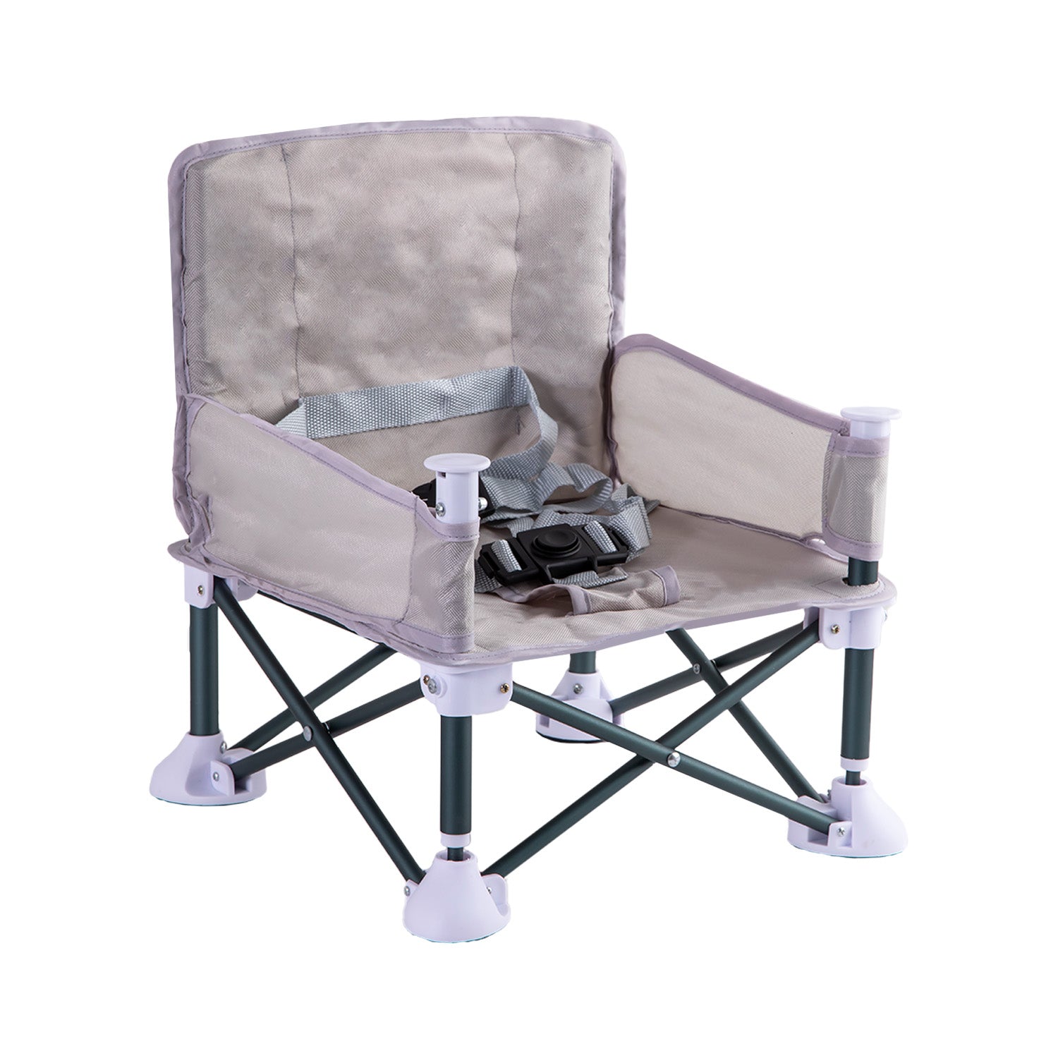 Silla de Comer Plegable Camping XT01 Gris