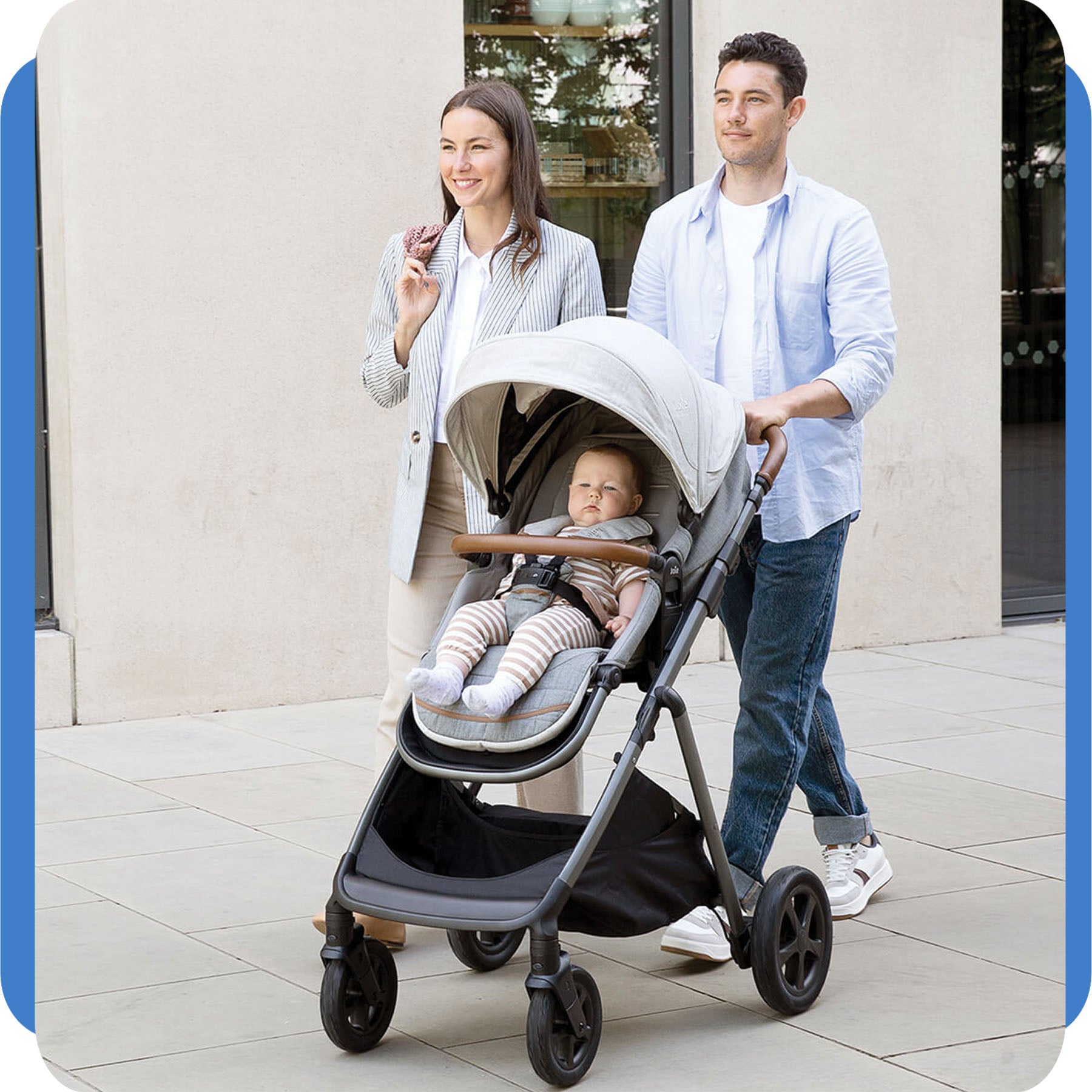 Coche Paseo Aeria Ajustable Oyster