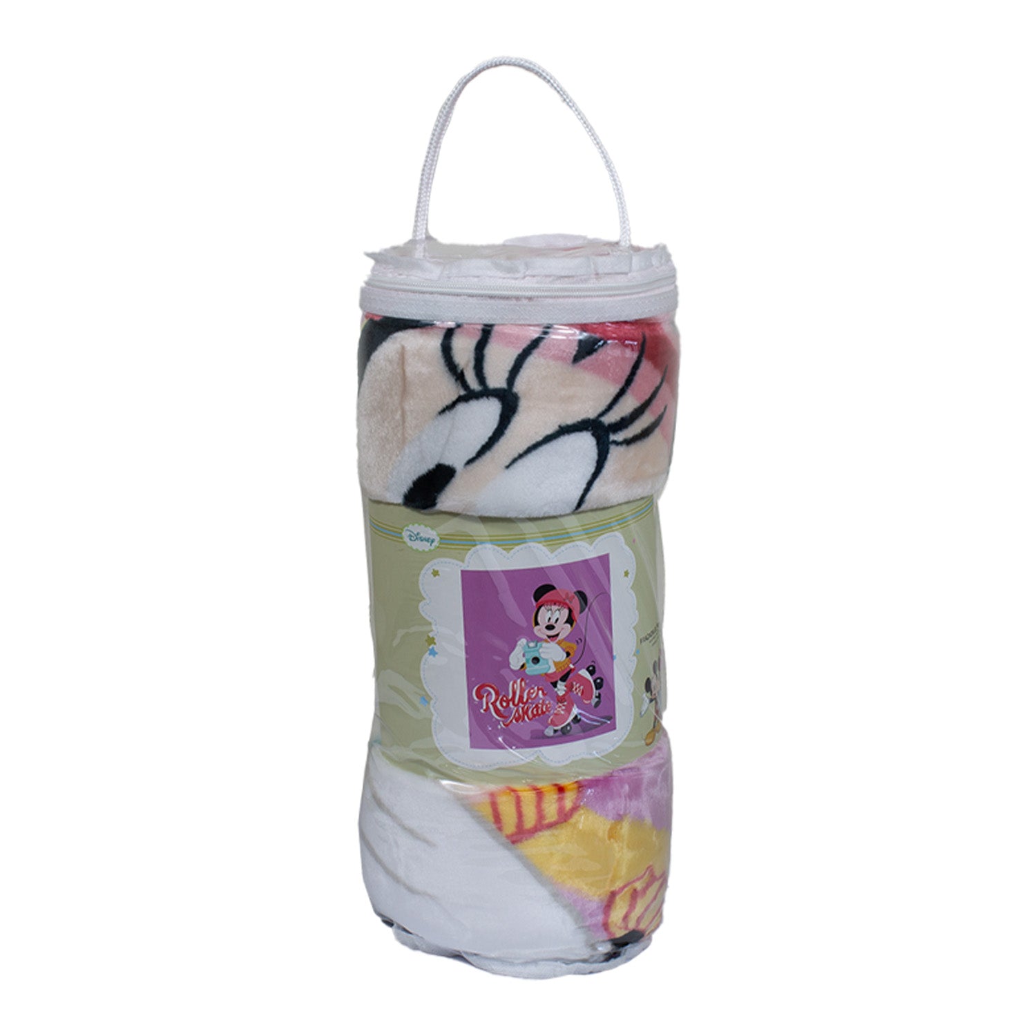 Frazada Ultra Soft Minnie Roller 110X140cm Rosado Disney