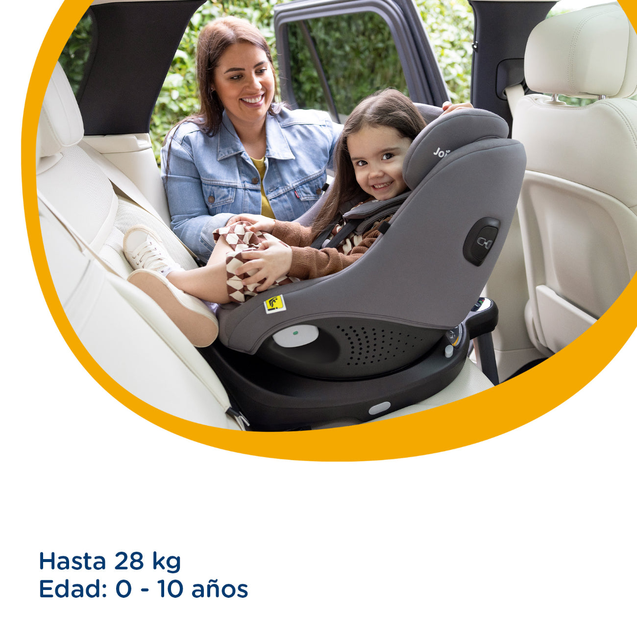 Silla de Auto 360° i-Pivot Grow Thunder Joie