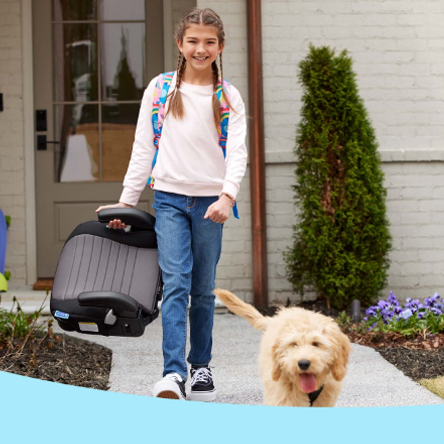 Alzador TurboBooster 2.0 Backless Booster Rosa Graco