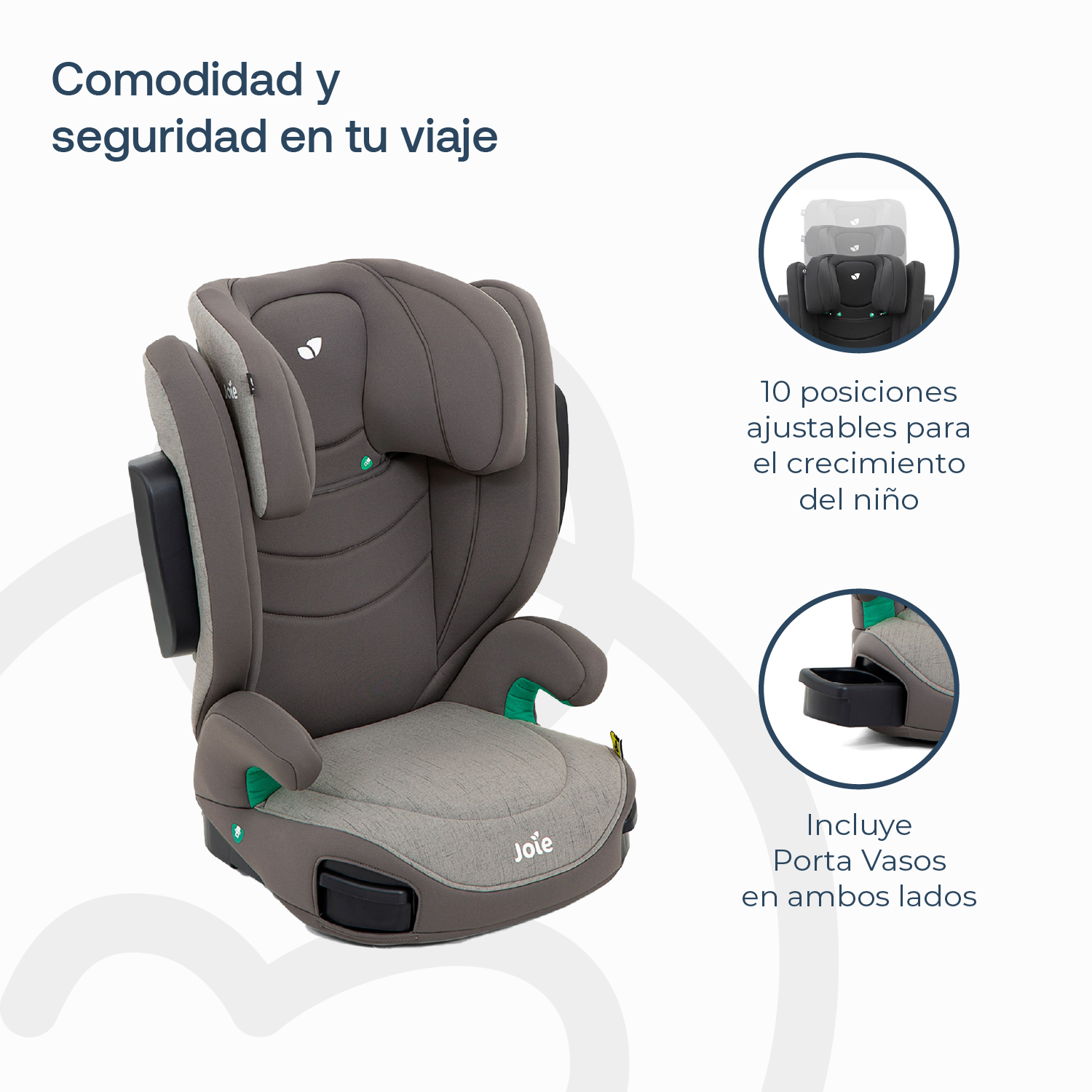 Silla de auto Butaca I-Trillo Dark Pewter