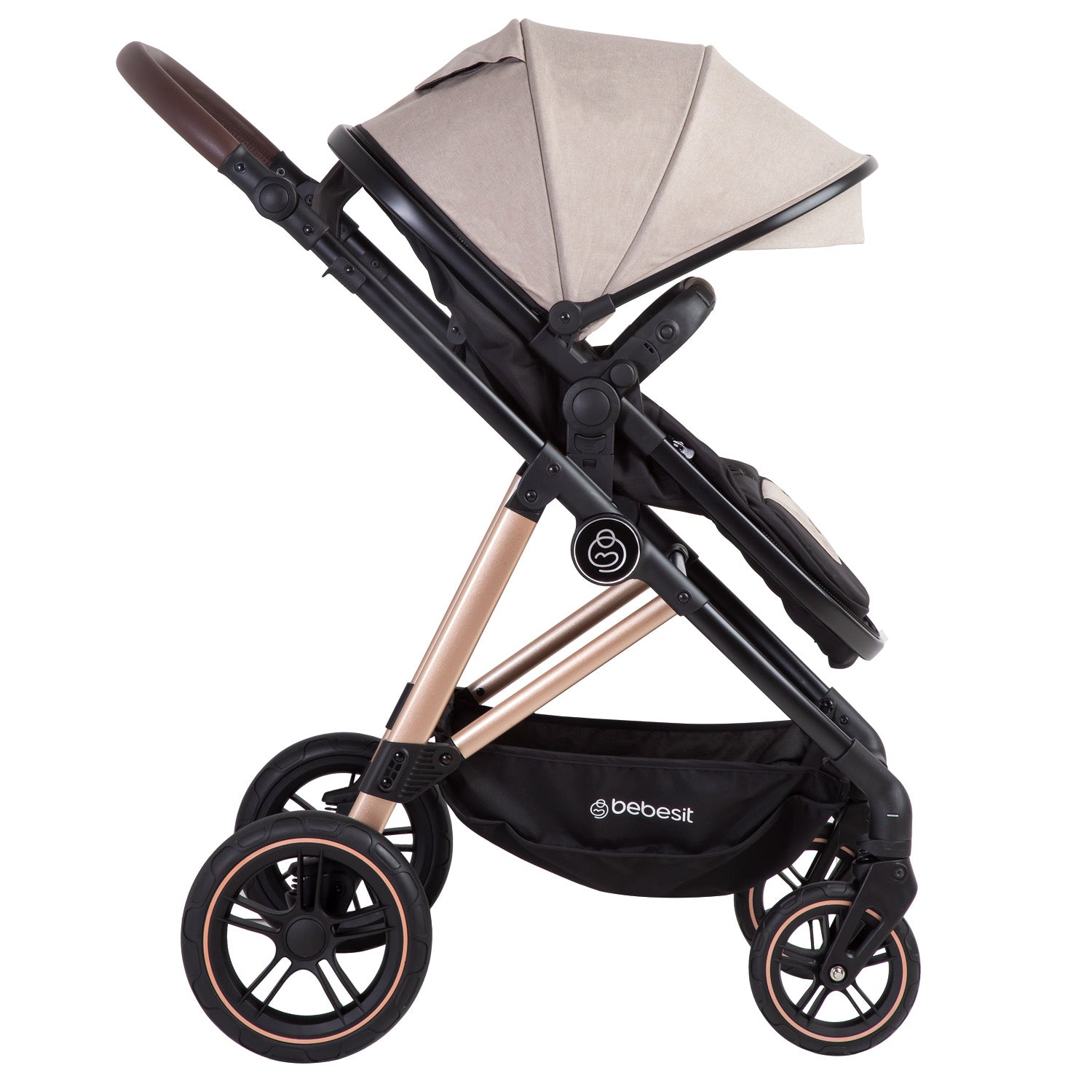 Coche Cuna travel system Neo Beige