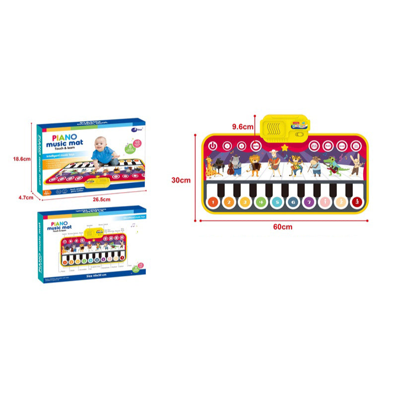 Alfombra musical Bebe Piano de Animales Artistas