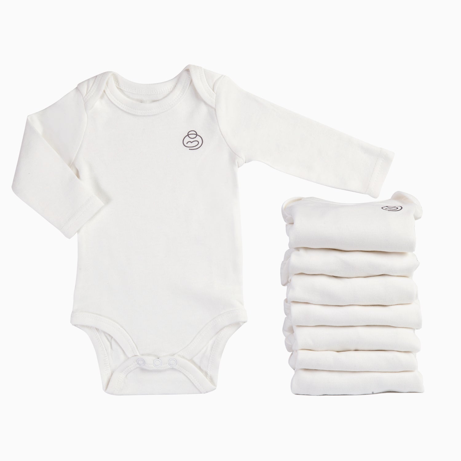 Pack de 8 Bodys Manga Larga 18-24M