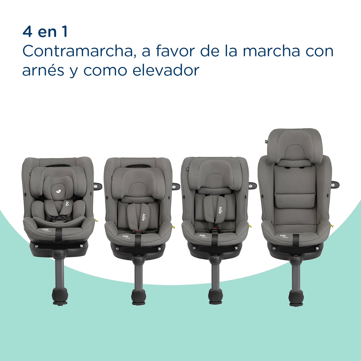 Silla de Auto 360° i-Pivot Grow Thunder Joie