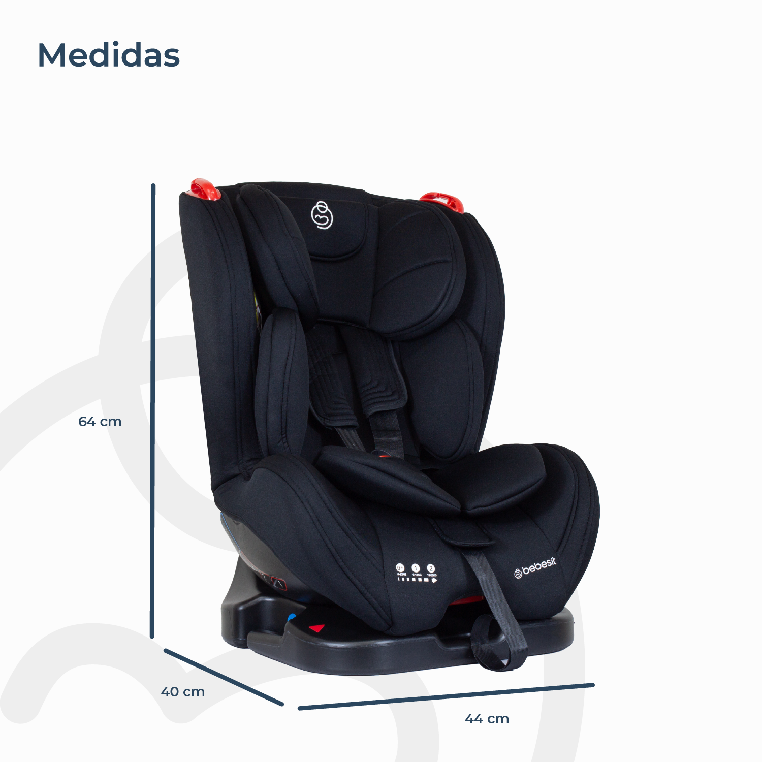 Silla de Auto Convertible Ara Next Negro
