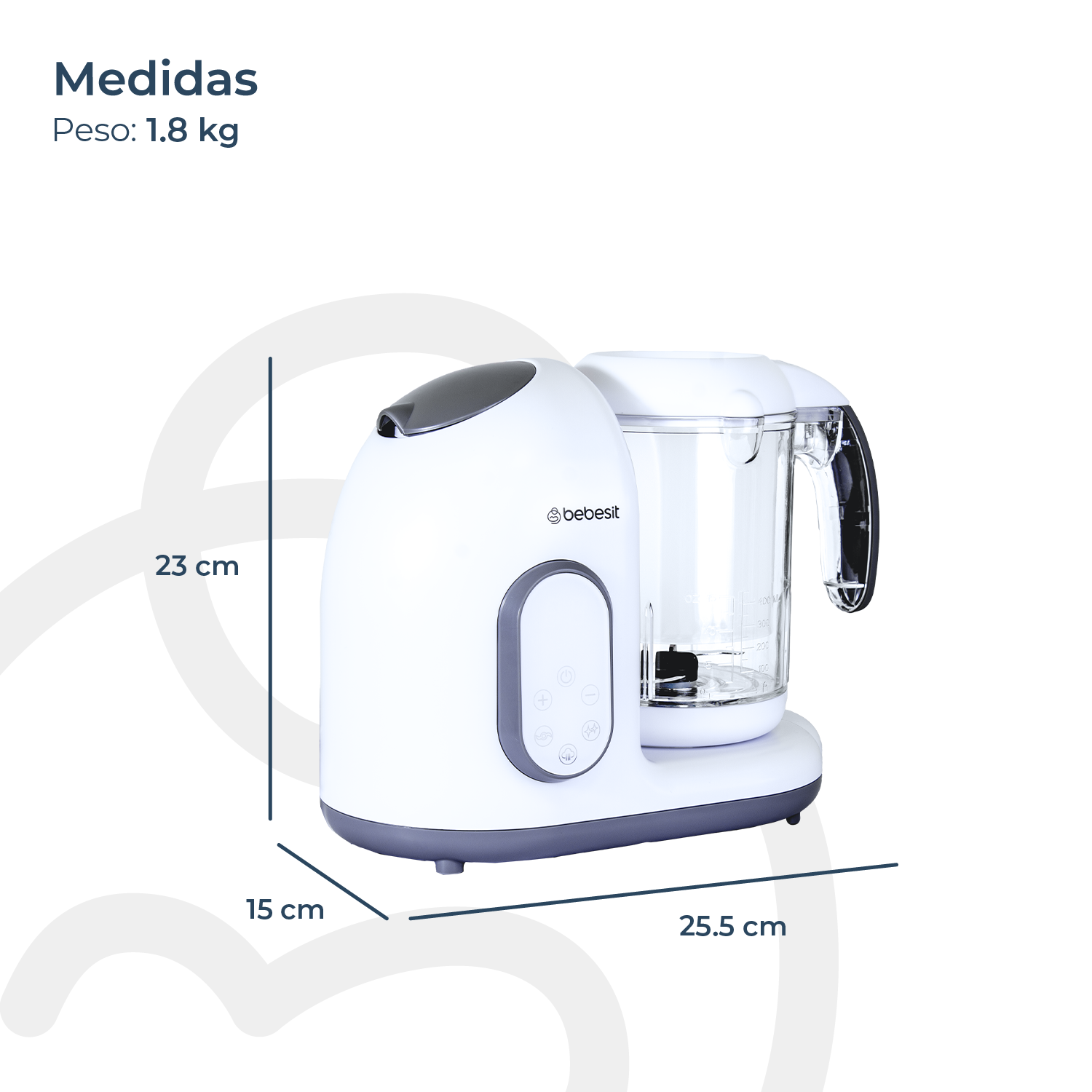Procesadora de Alimentos Digital Bebes Bebesit
