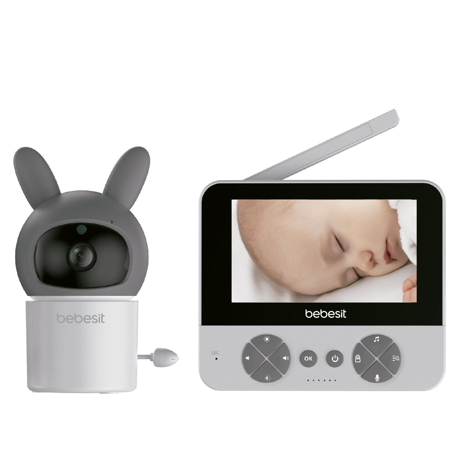 Monitor Camara SmartGuard Pro 2.0 4,3'' 720p con Ruido Blanco