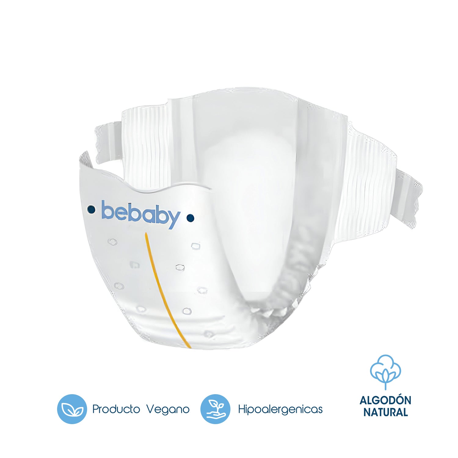 Pañales BeBaby Premium By Bebesit XG 56u Hipoalergénico