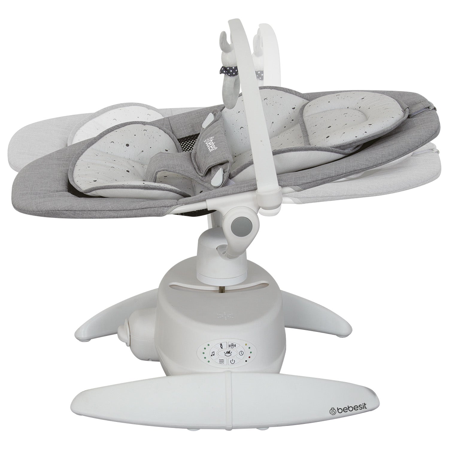 Silla Nido Bouncer 3D Swing Rocker Gris