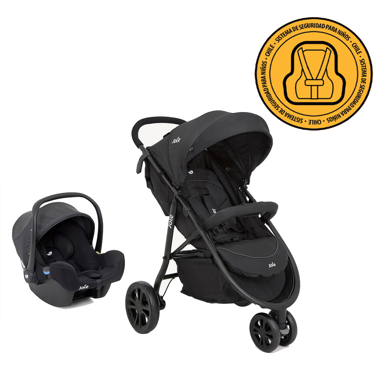 Coche Travel System Litetrax 4 TS Coal