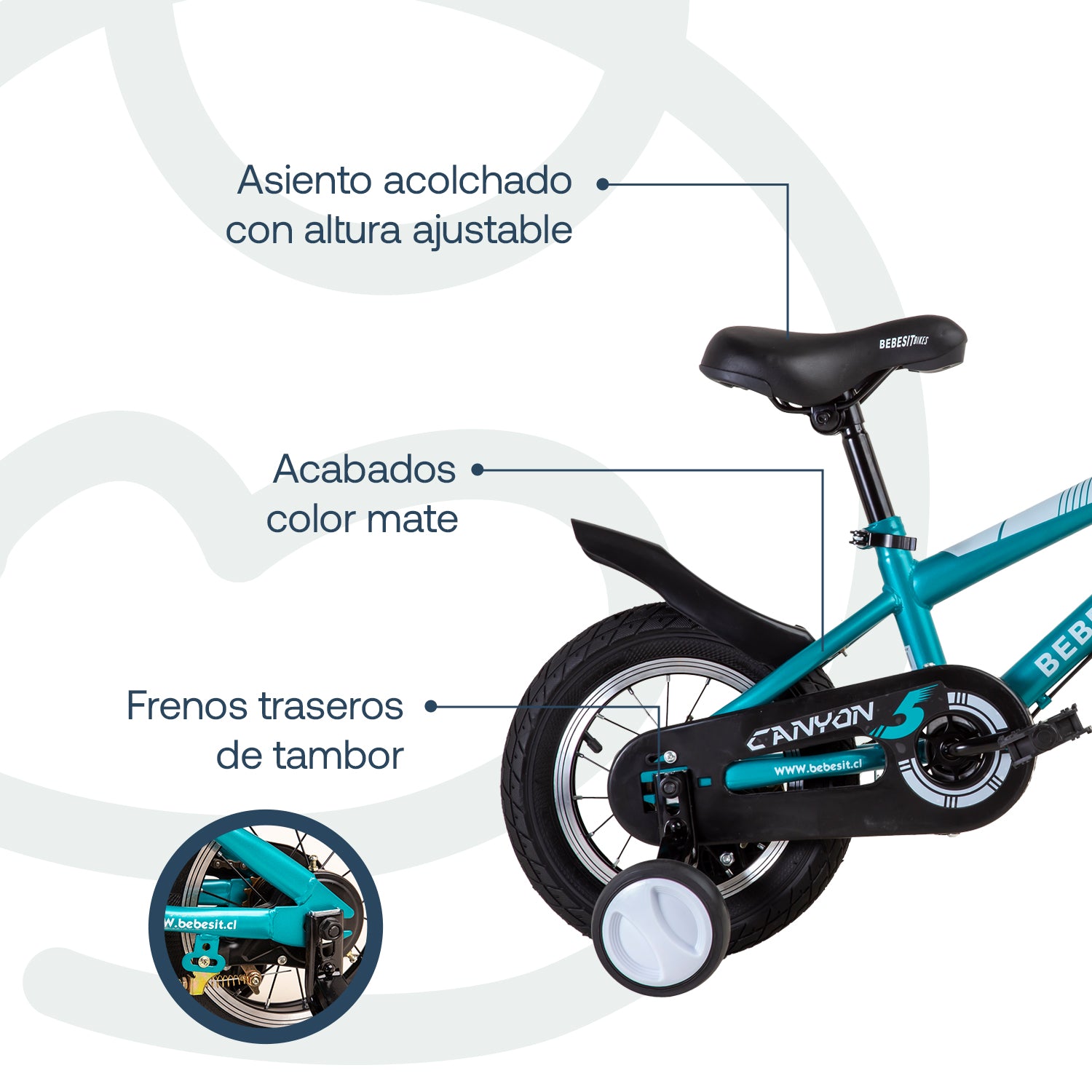 Bicicleta Infantil Canyon Aro 12 Verde