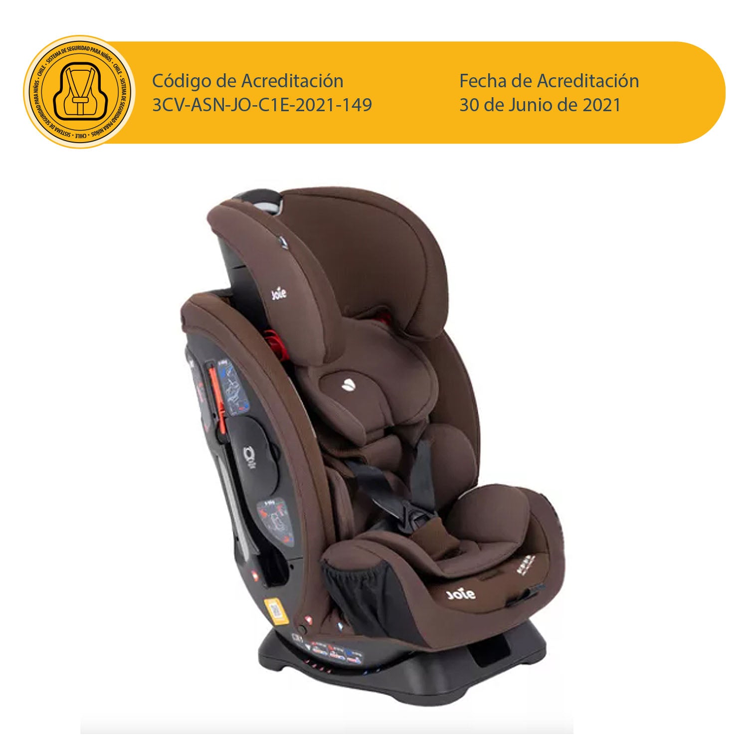 Silla de Auto Convertible Every Stage Brown Joie