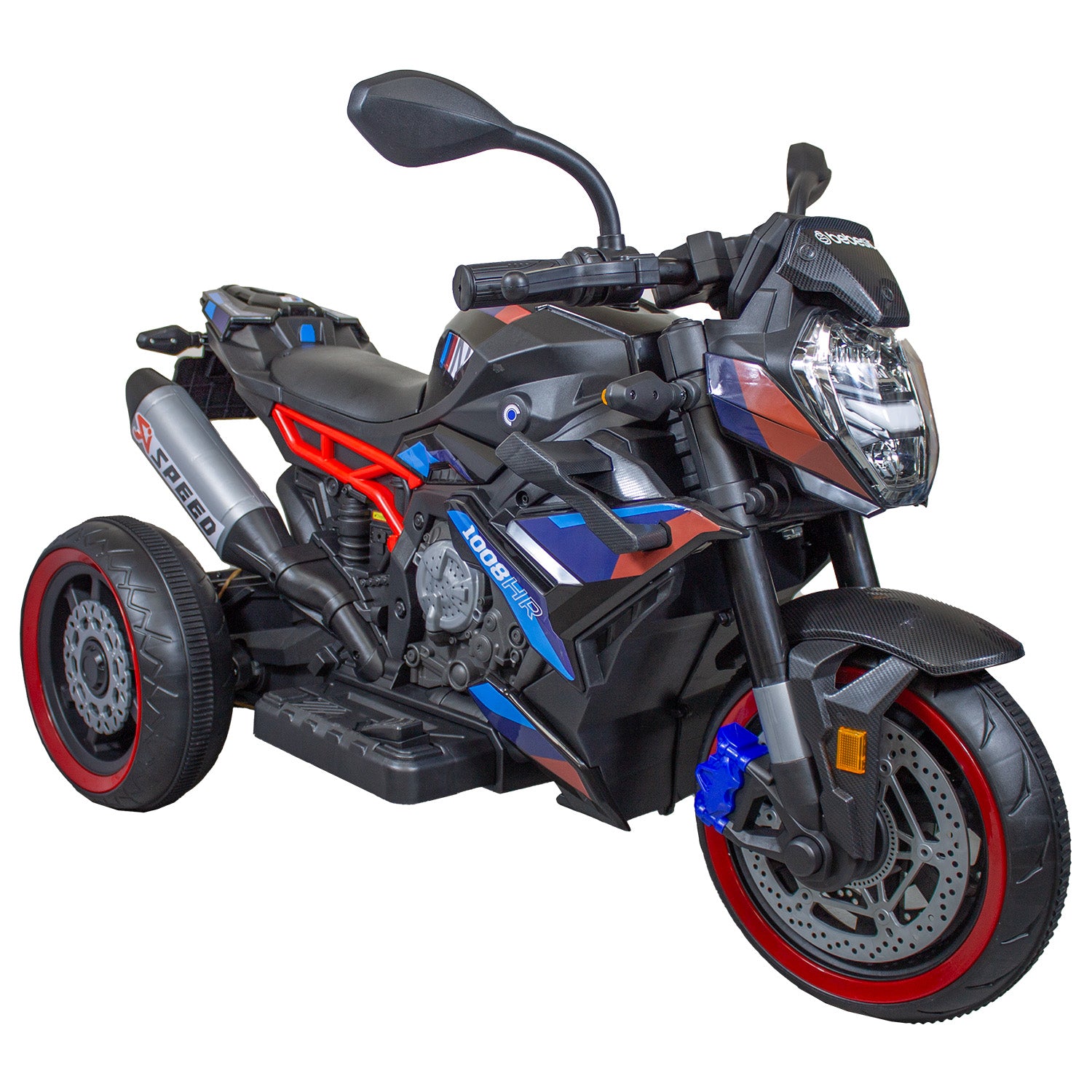 Trimoto V9 Supersport Niños Infantil 12V a Batería Rojo