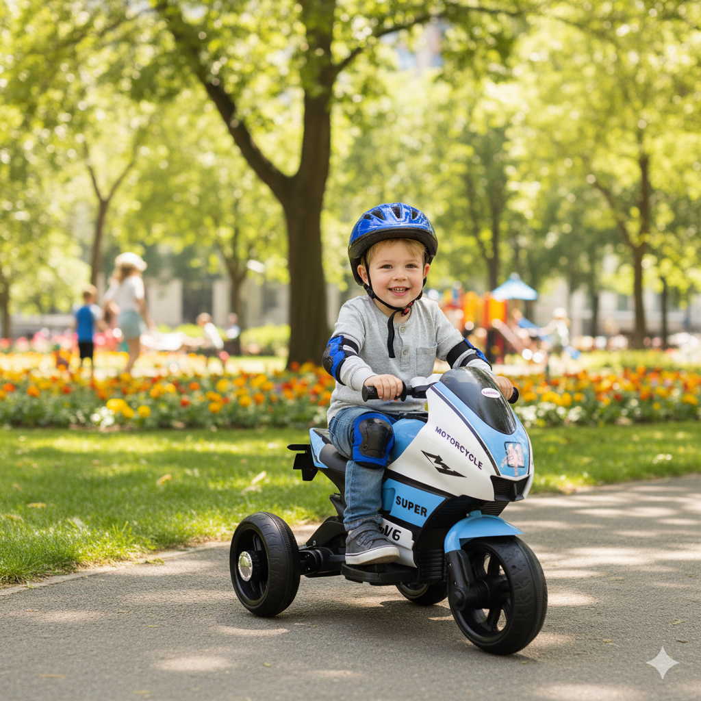 Moto Eléctrica Bebesit Grand Prix - Azul