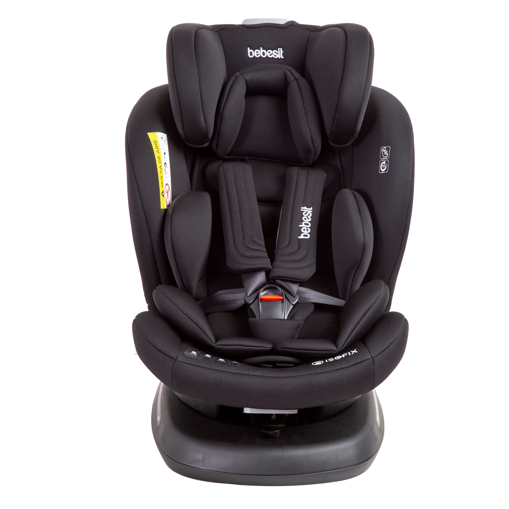 Silla de Auto Convertible Supra 360° Negra