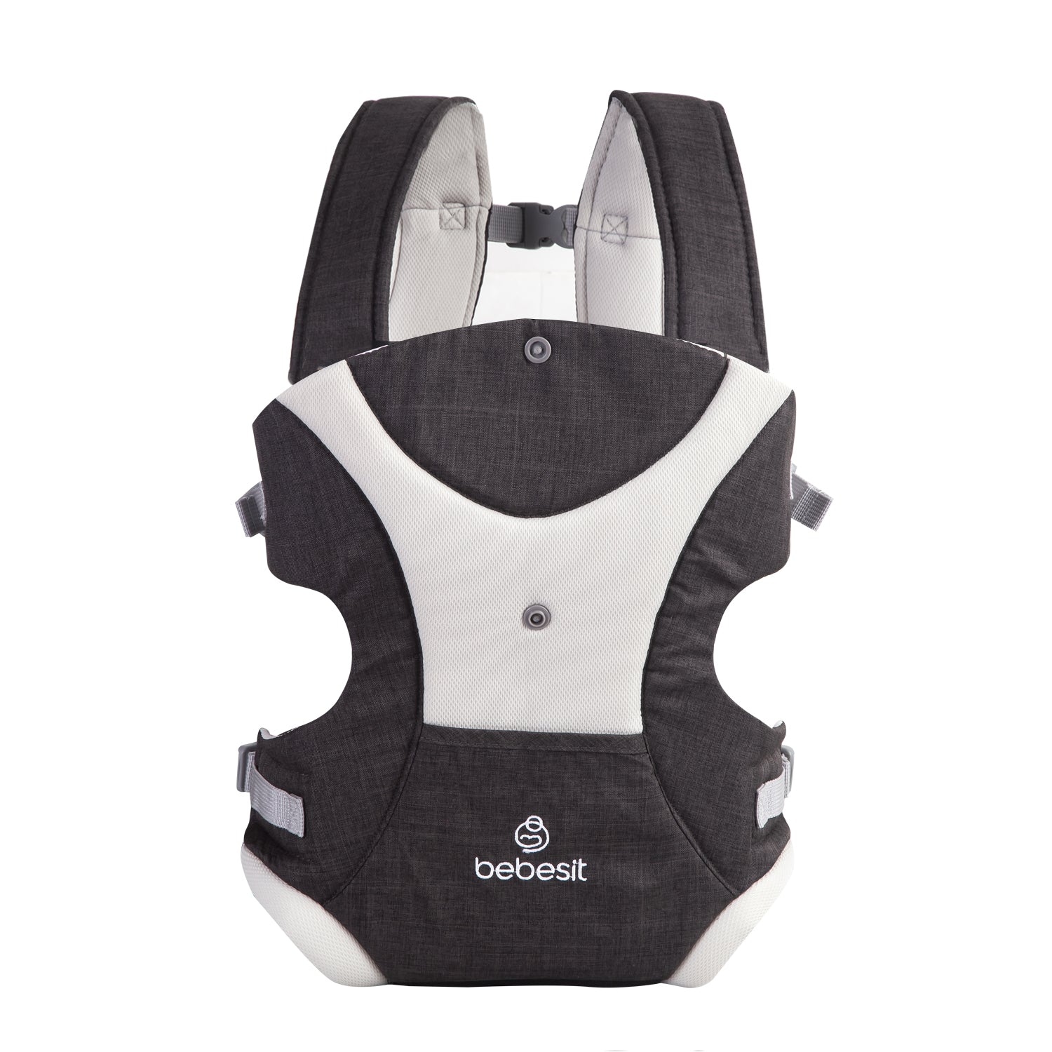 Portabebés 3 posiciones en 1 Negra