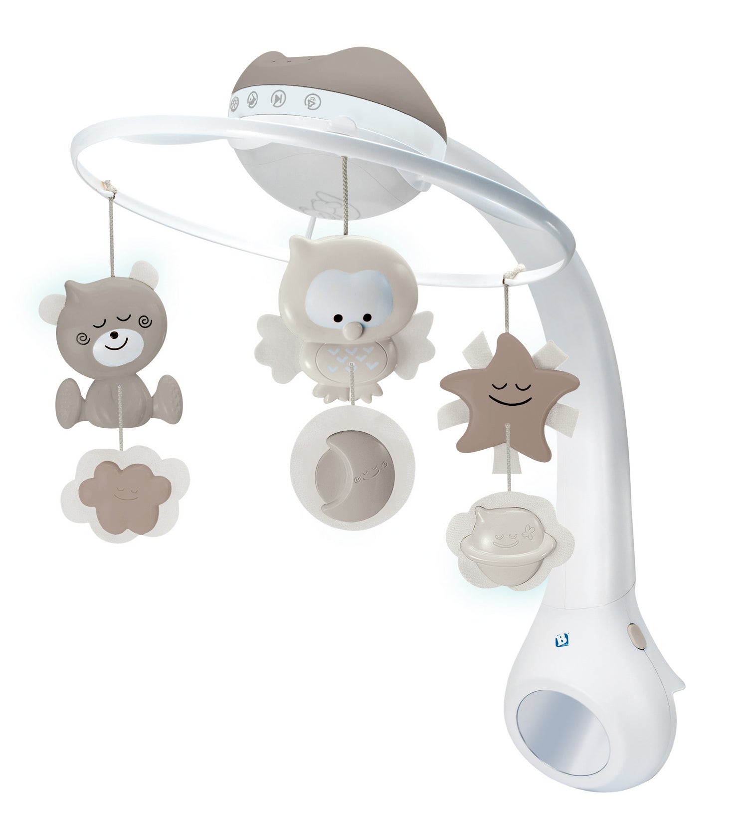 Proyector Musical 3en1 Gris Infantino