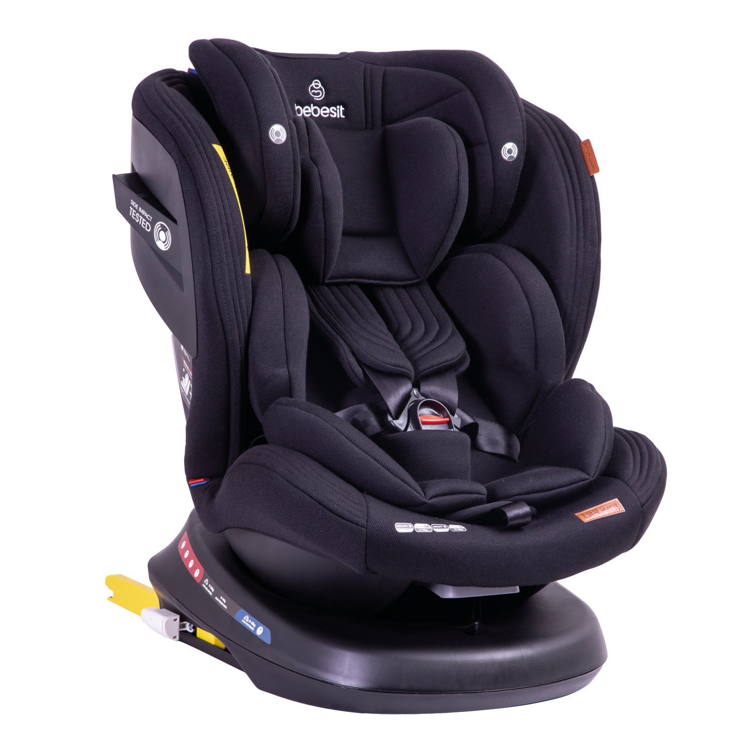 Silla de Auto Convertible Supra 360º Premium Negro