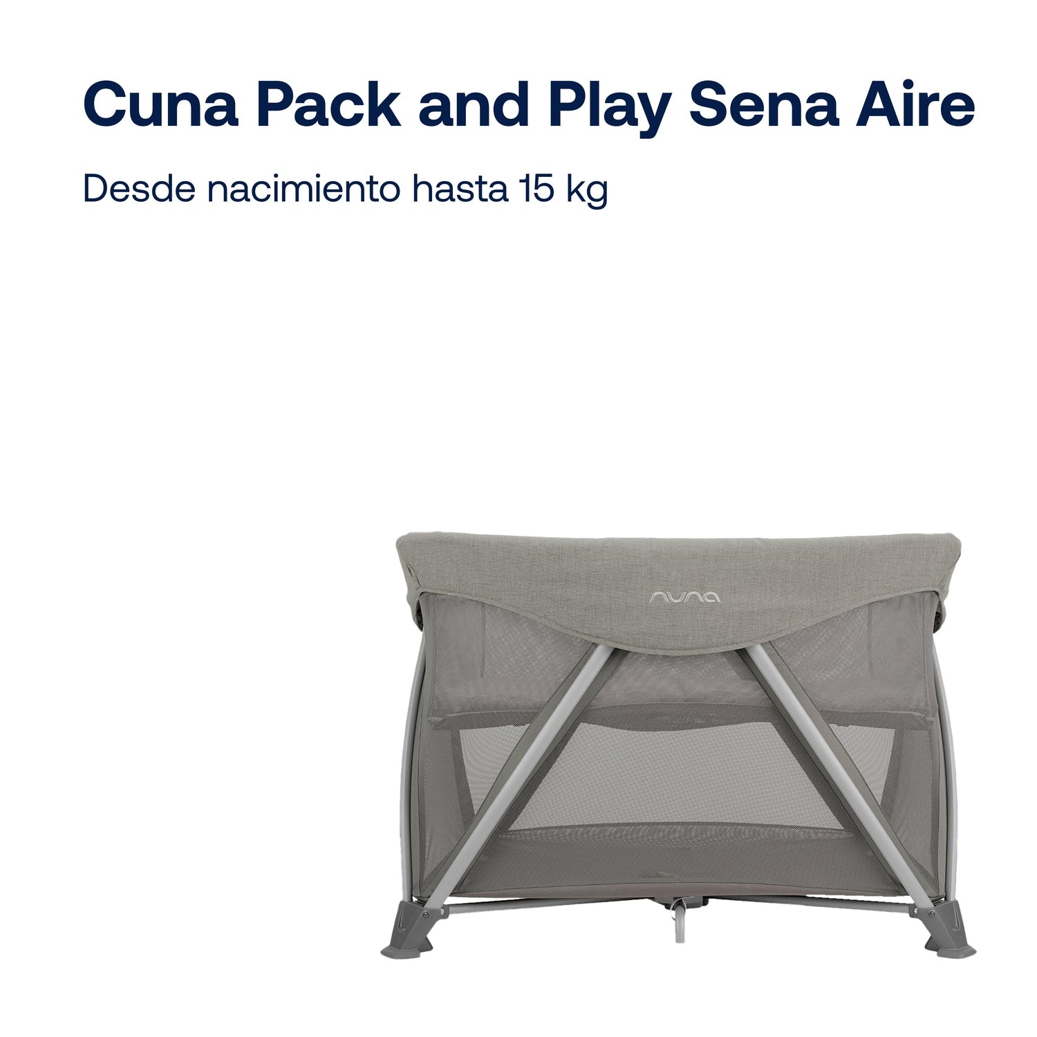 Cuna Pack and Play Sena Aire Frost