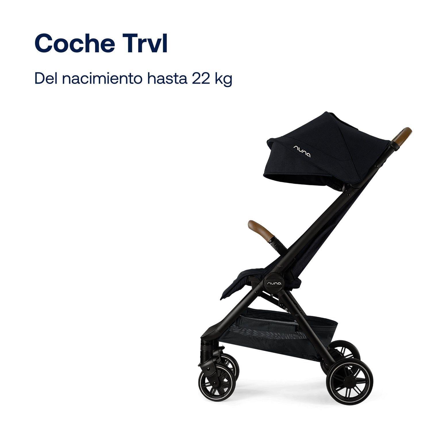 Coche de Paseo TRVL Negro