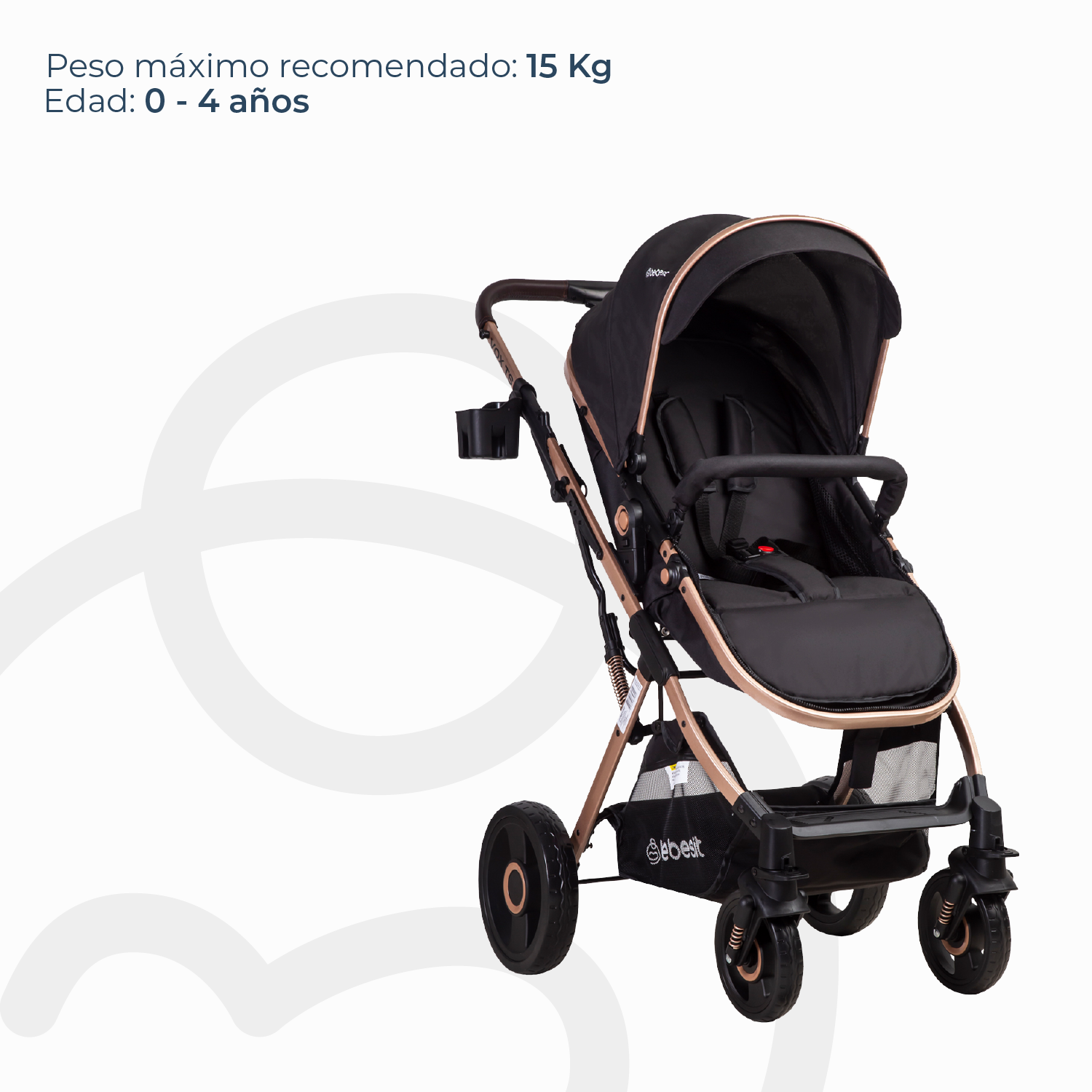 Coche Cuna Travel System Vox Gold