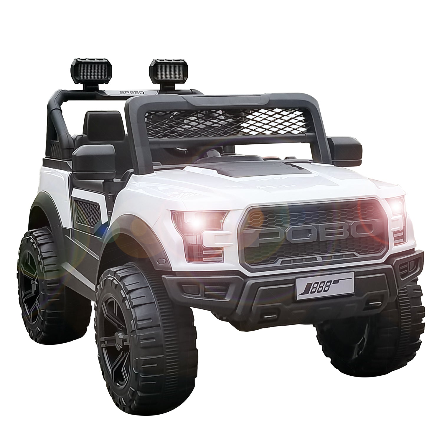 Camioneta Eléctrica FullExpedition Niño Niño Infantil Blanco