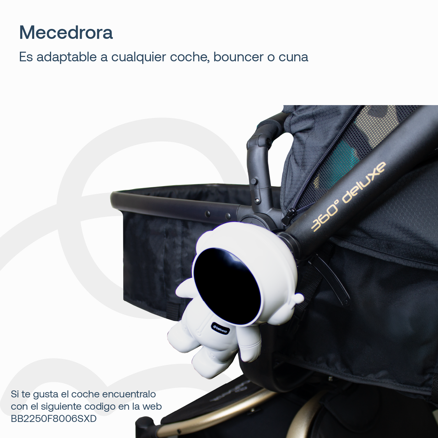 Mecedora Astro para Coches, Bouncers y Cunas Bebes