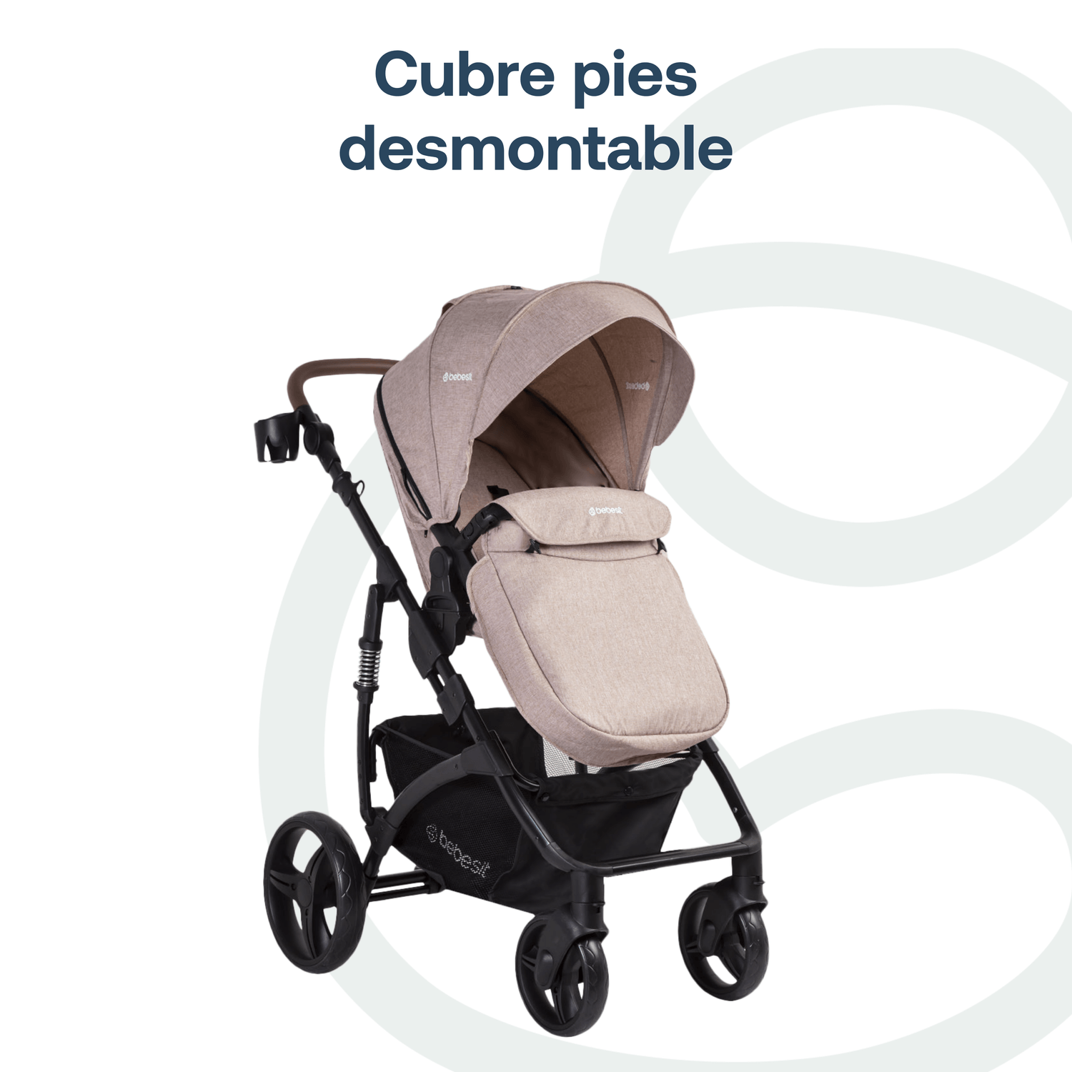 Coche Cuna Travel System Quest LX Beige