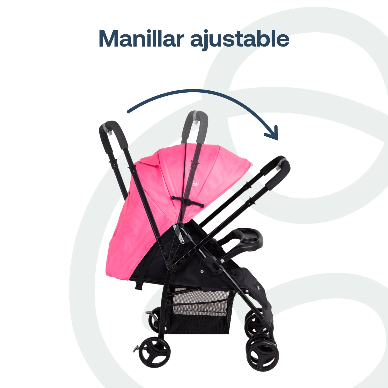 Coche Travel System Go Lite Rosado