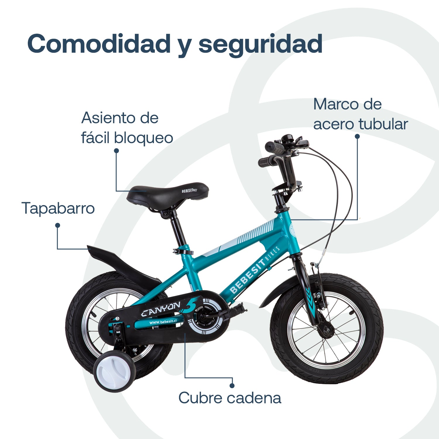 Bicicleta Infantil Canyon Aro 12 Verde