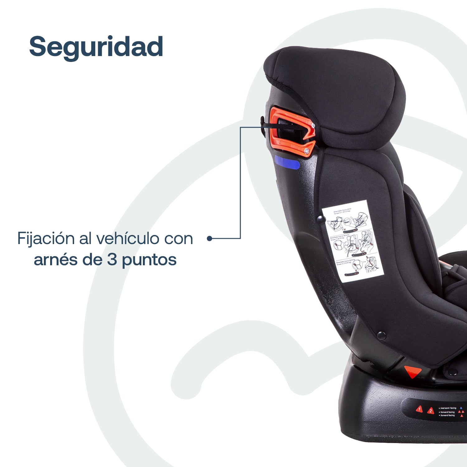 Silla de Auto Convertible Orbit LX Negro