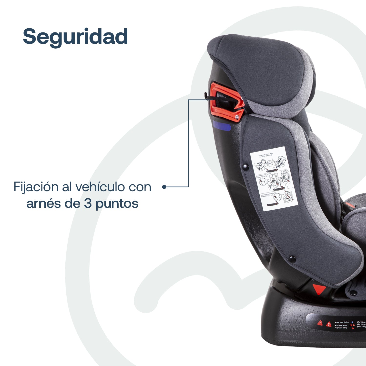 Silla de Auto Convertible Orbit LX Gris