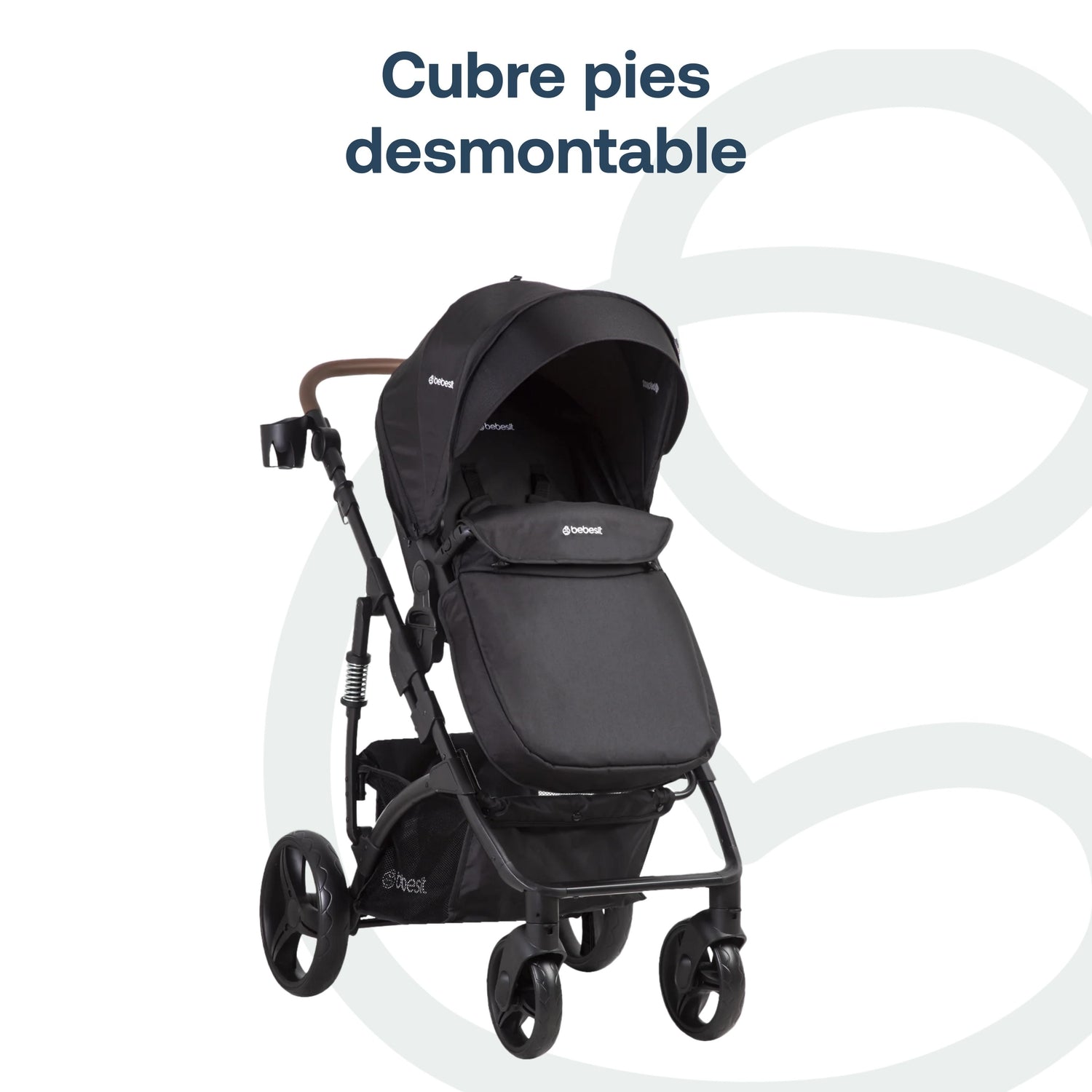 Coche Cuna Travel System Quest LX Negro