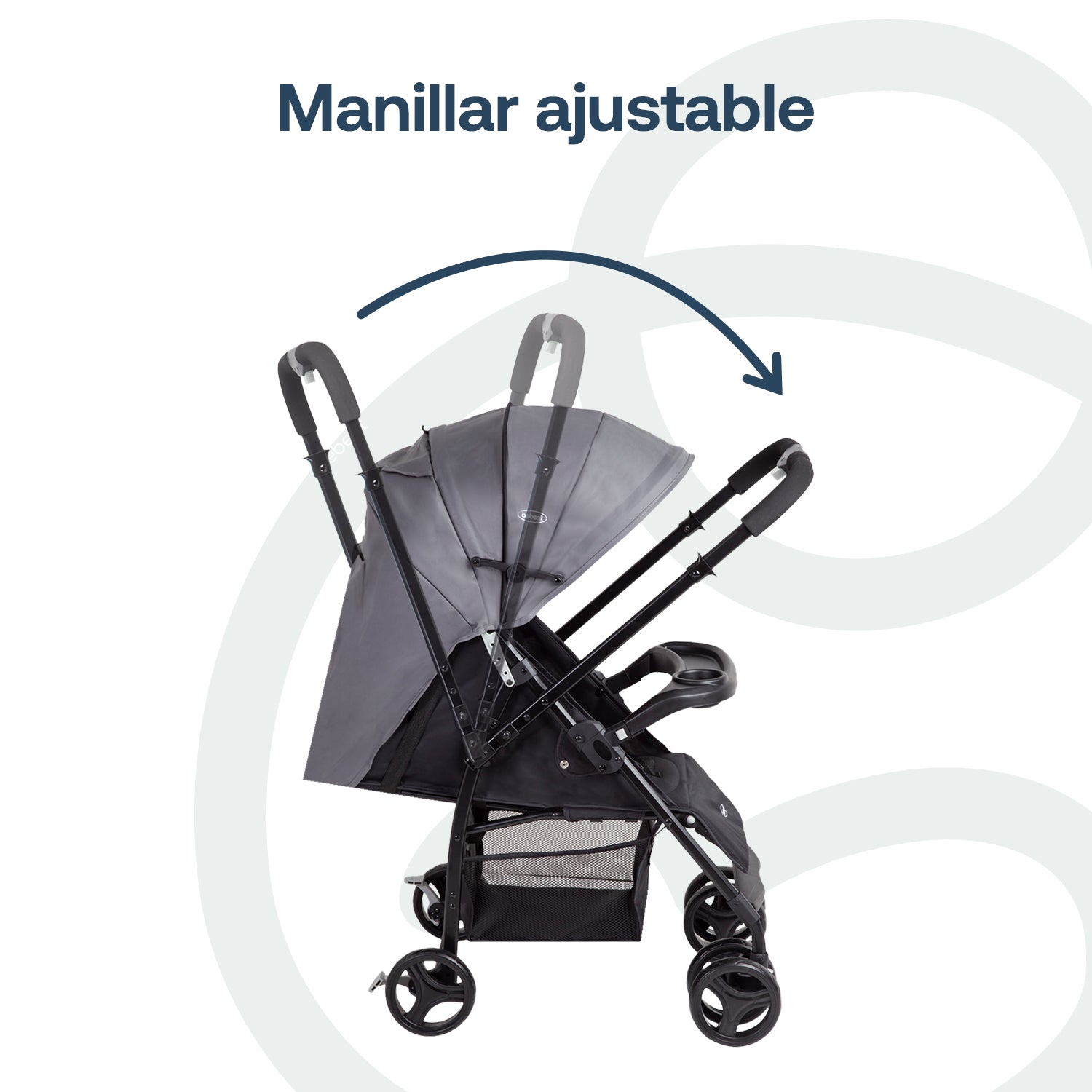 Coche Travel System Go Lite Gris