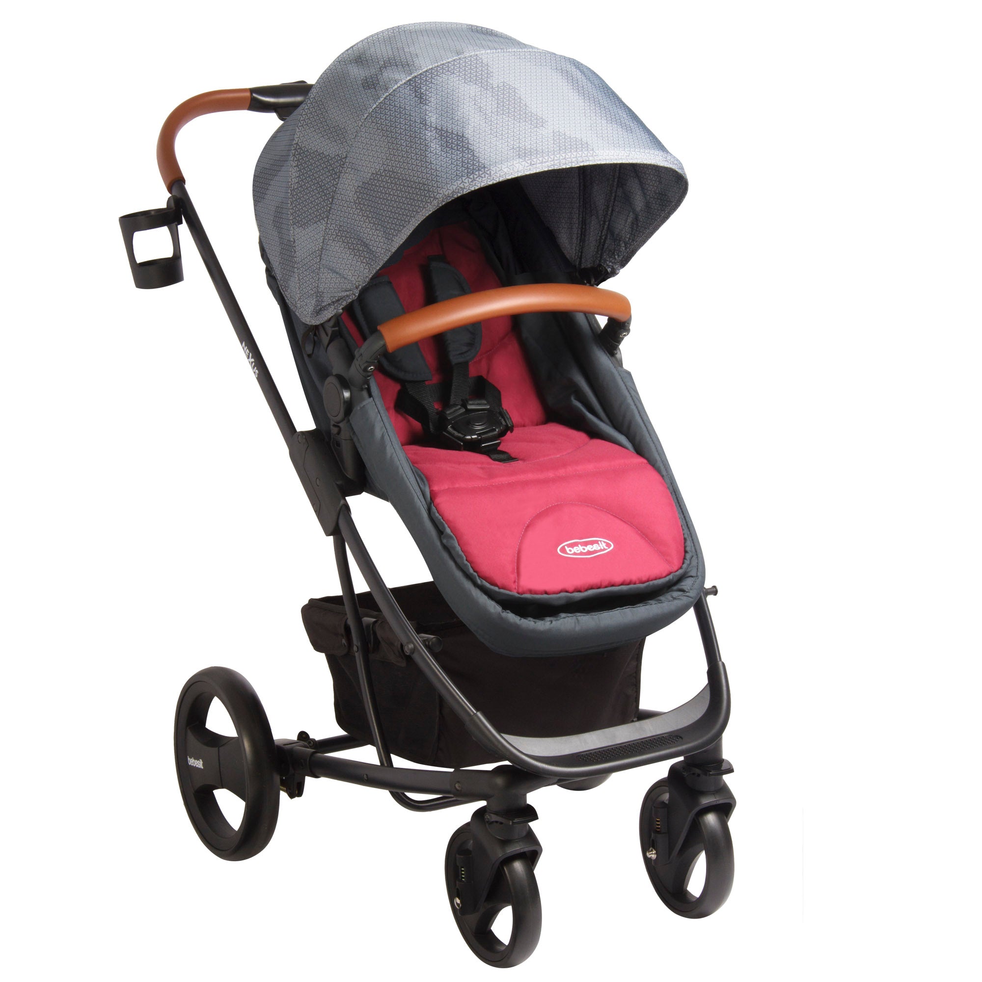 Coche Cuna travel system Nexus 5053 Rosa