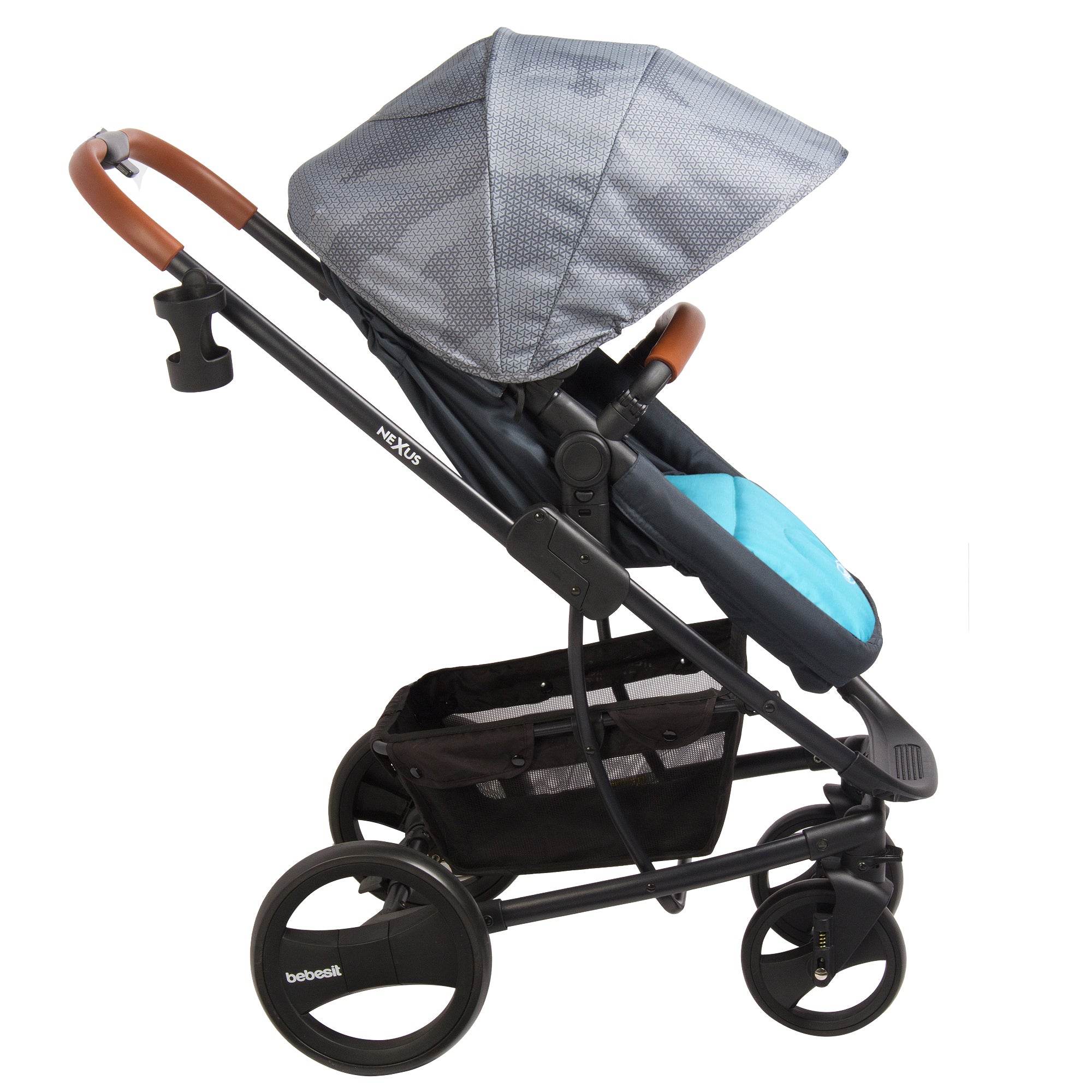 Coche Cuna travel system Nexus Turquesa