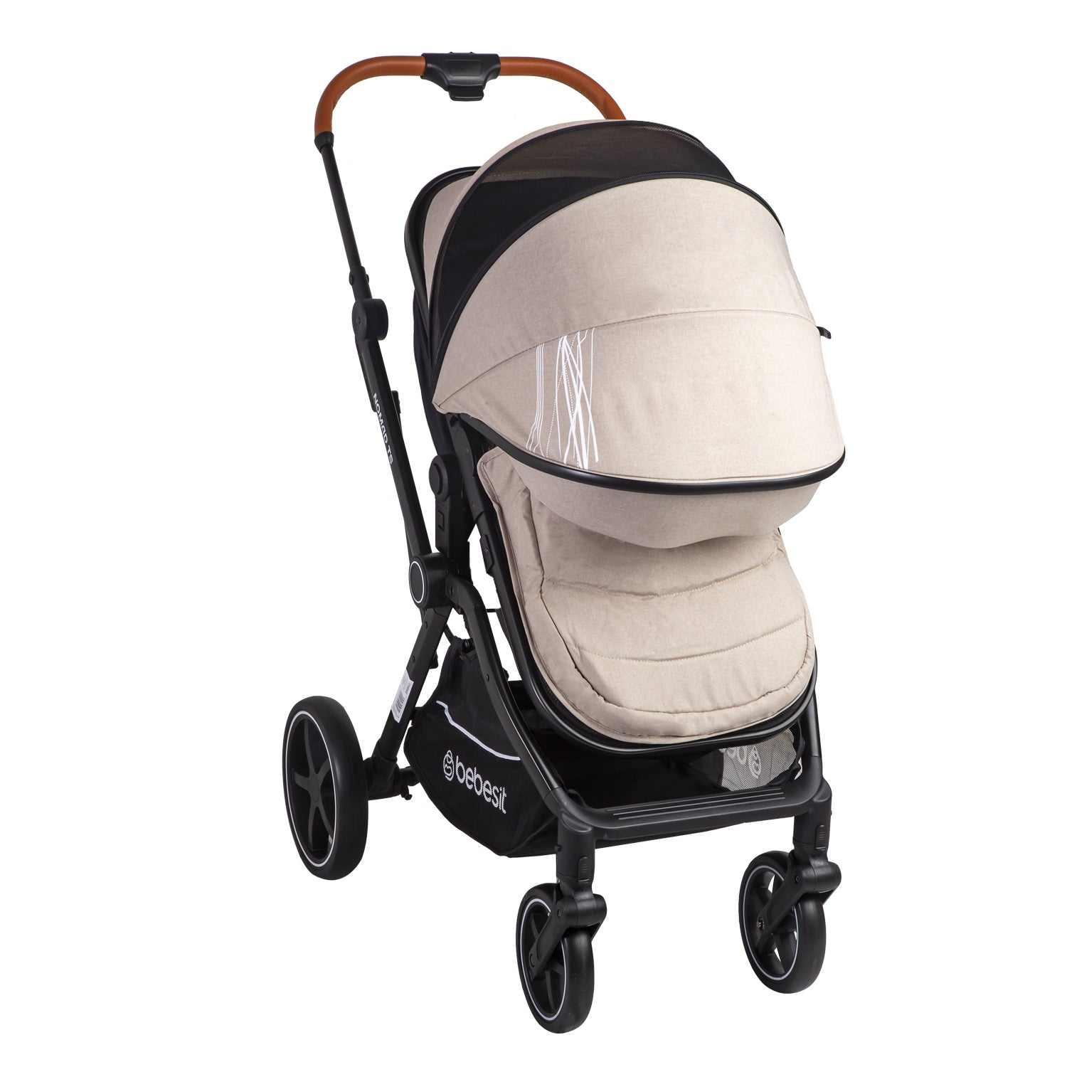 Coche Cuna travel system Nomad Beige
