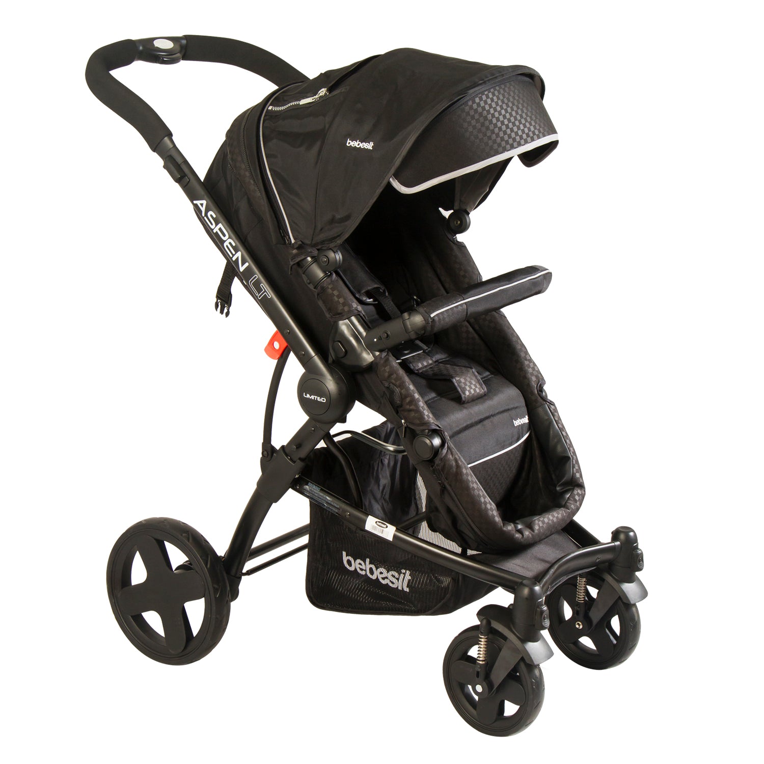 Coche Travel System Aspen Negro