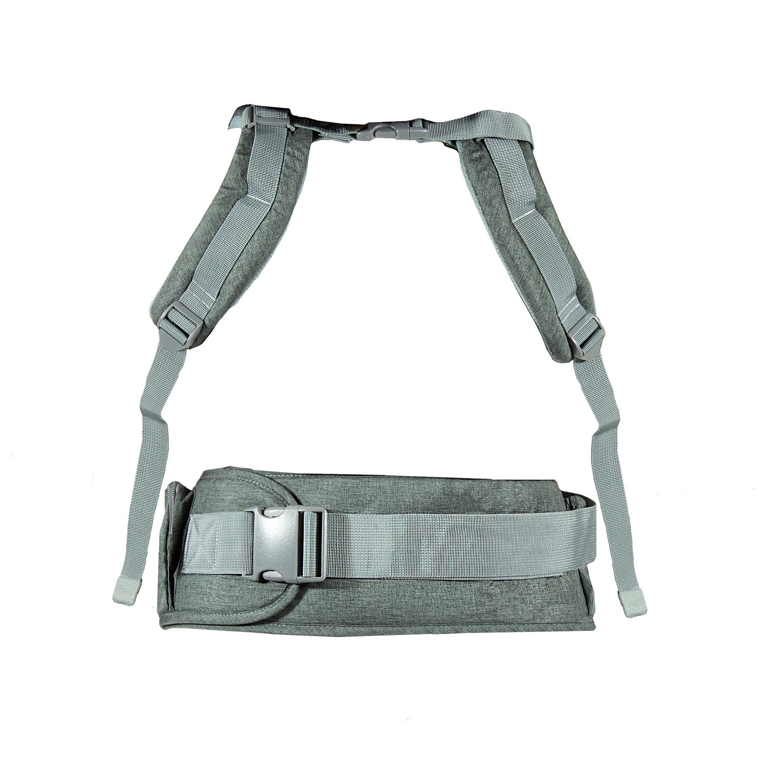Porta Bebe Arnés con asiento cuidados cadera Hip Seat Gris