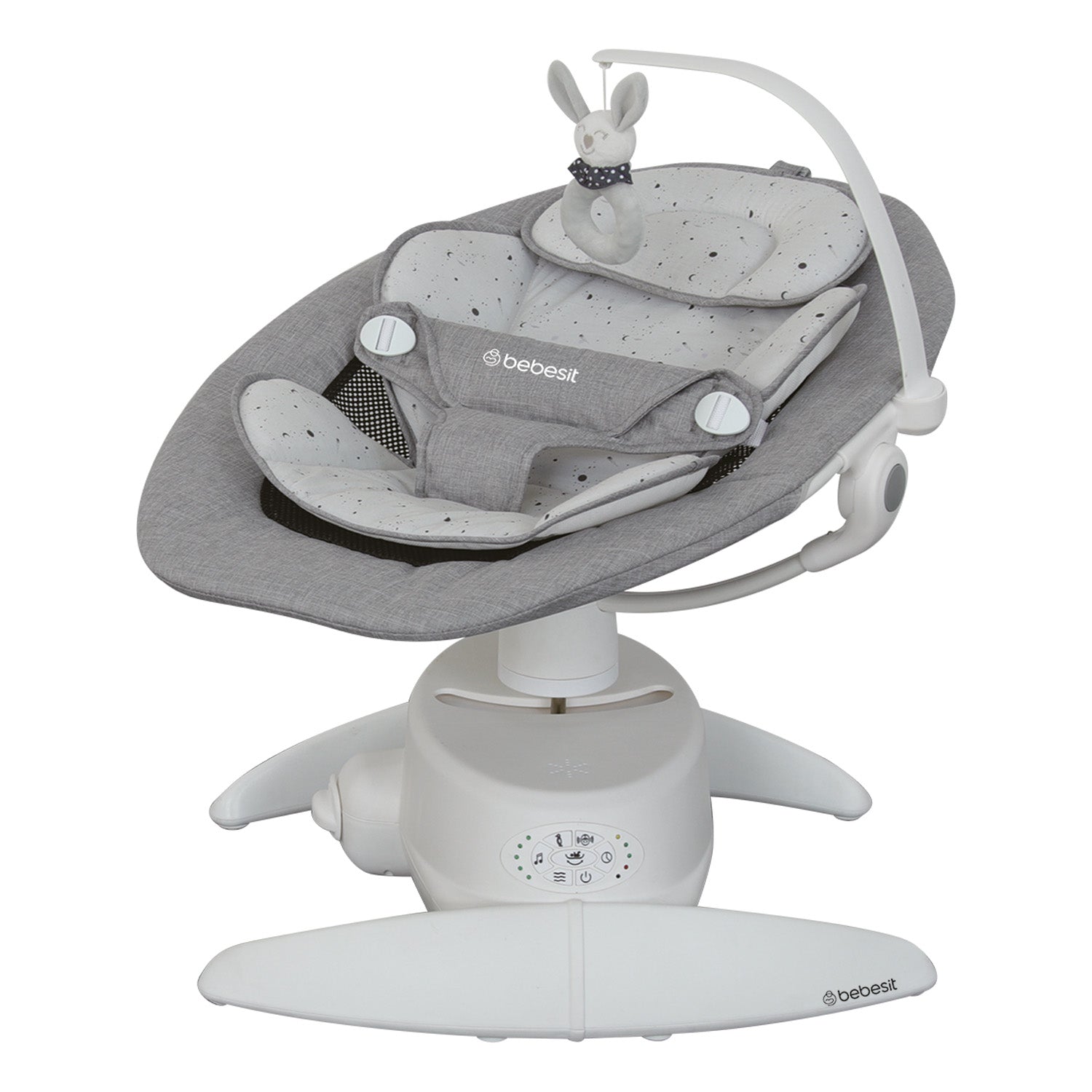 Silla Nido Bouncer 3D Swing Rocker Gris